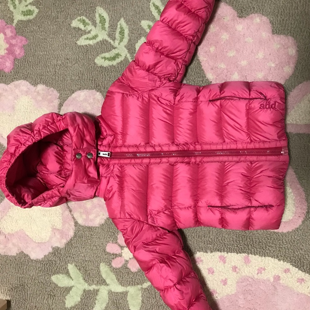 ADD hooded down girl’s jacket 3T